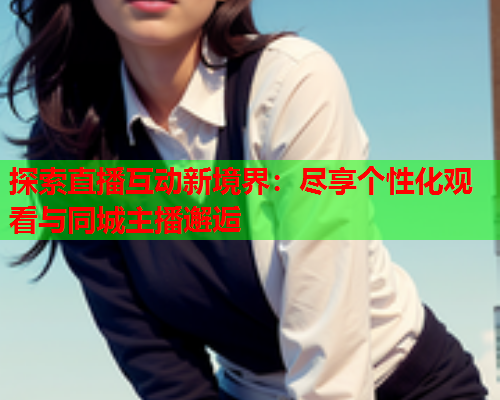 探索直播互动新境界：尽享个性化观看与同城主播邂逅